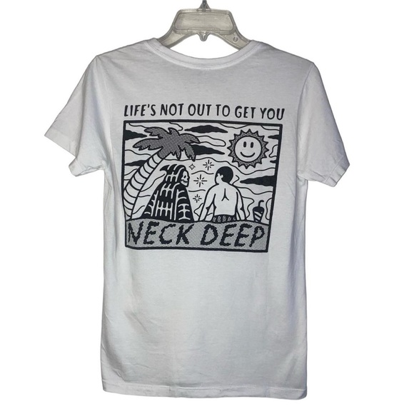 Neck Deep Reaper Band Mullet Shirt - Picture 2 of 4